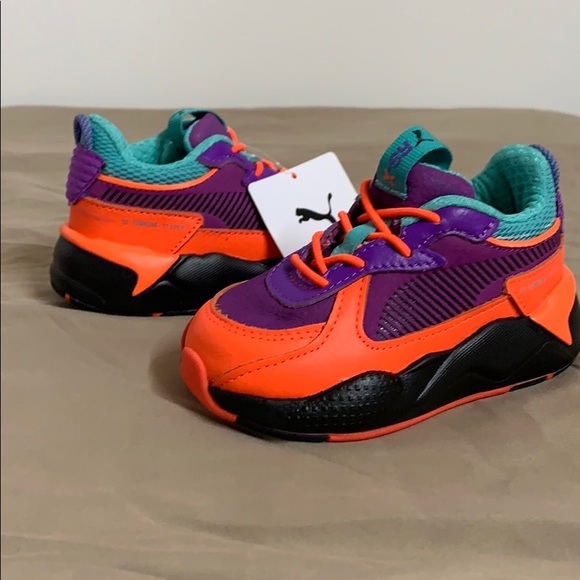 Puma Other - Puma running system orange and blue boys size 6